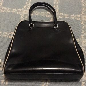 Prada bowling style bag